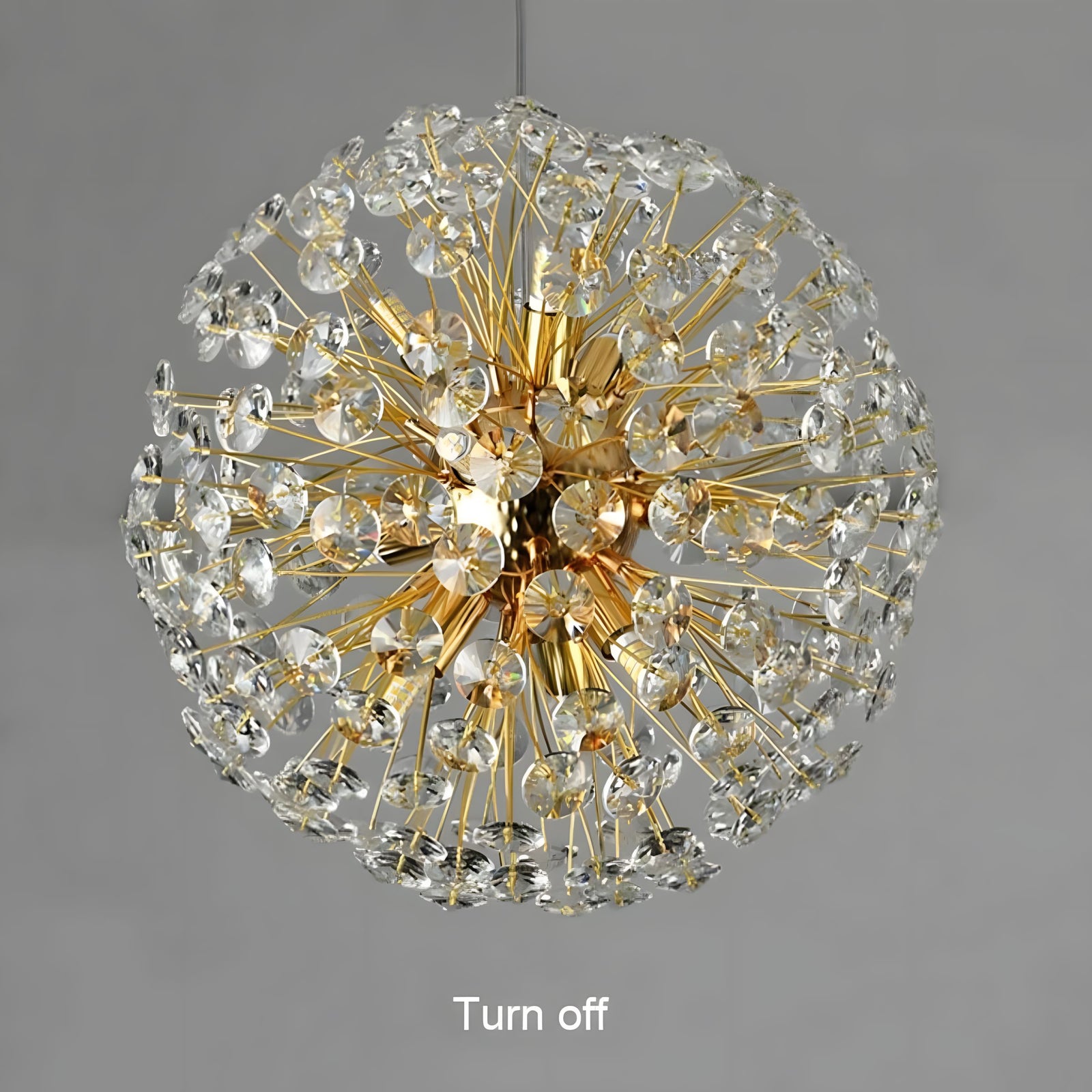 DAYA-Ring Style Crystal Chandelier-ZENDUCE