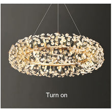 DAYA-Ring Style Crystal Chandelier-ZENDUCE