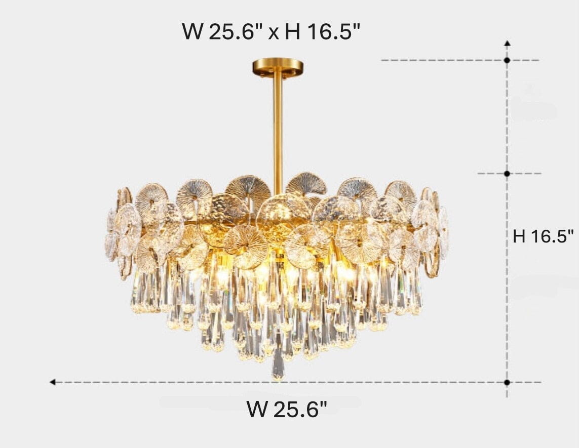 DESSA - ZENDUCE - W 25.6" x H 16.5" / with Chain