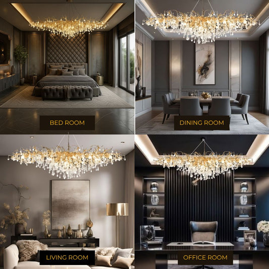 DRIBBLE - ZENDUCE - 23.6" / Gold / Changeable (Non-Dimmable)