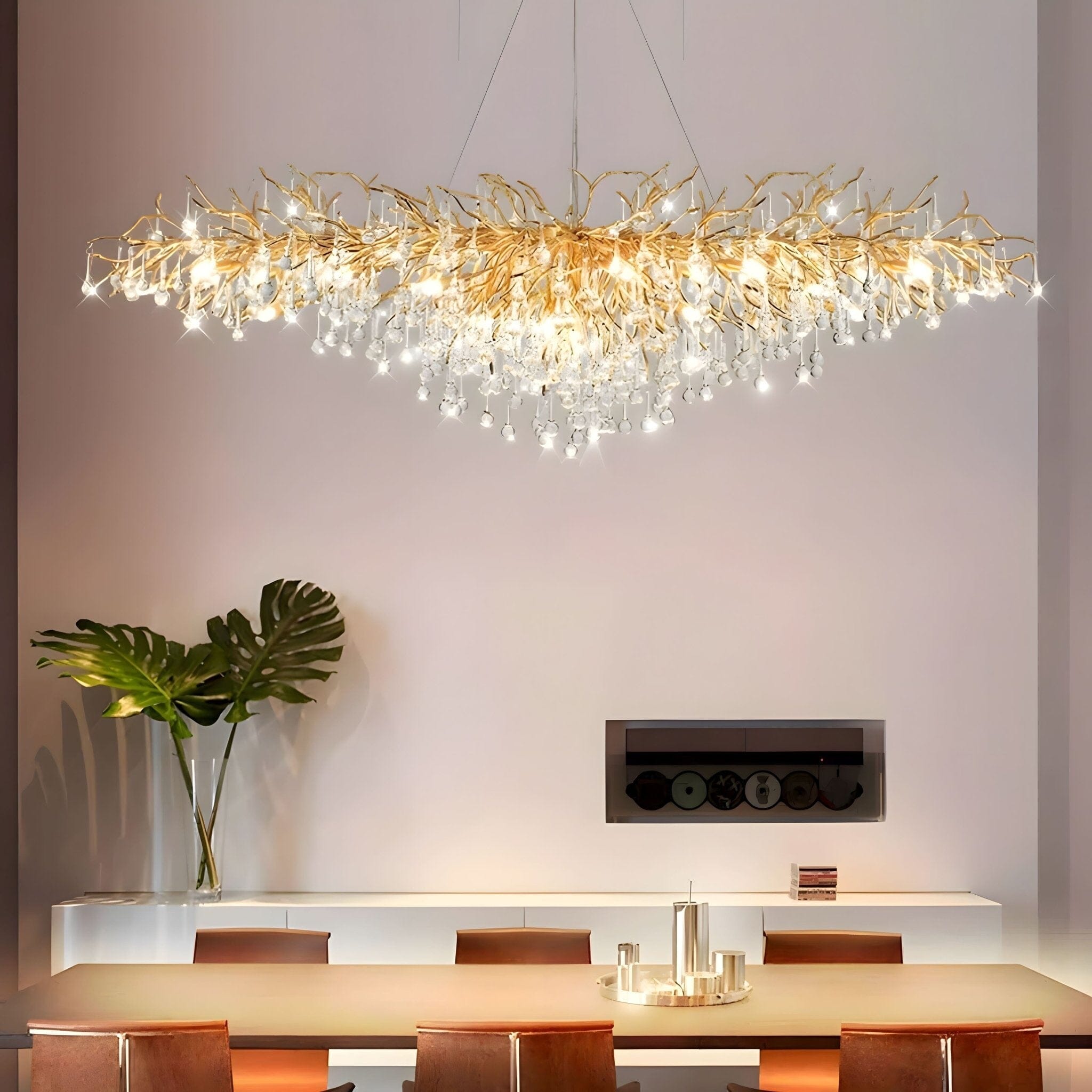 DRIBBLE - ZENDUCE - 23.6" / Gold / Changeable (Non-Dimmable)