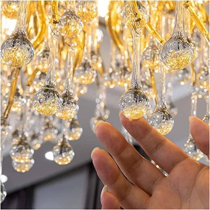 Dribble Crystal Design Chandelier
