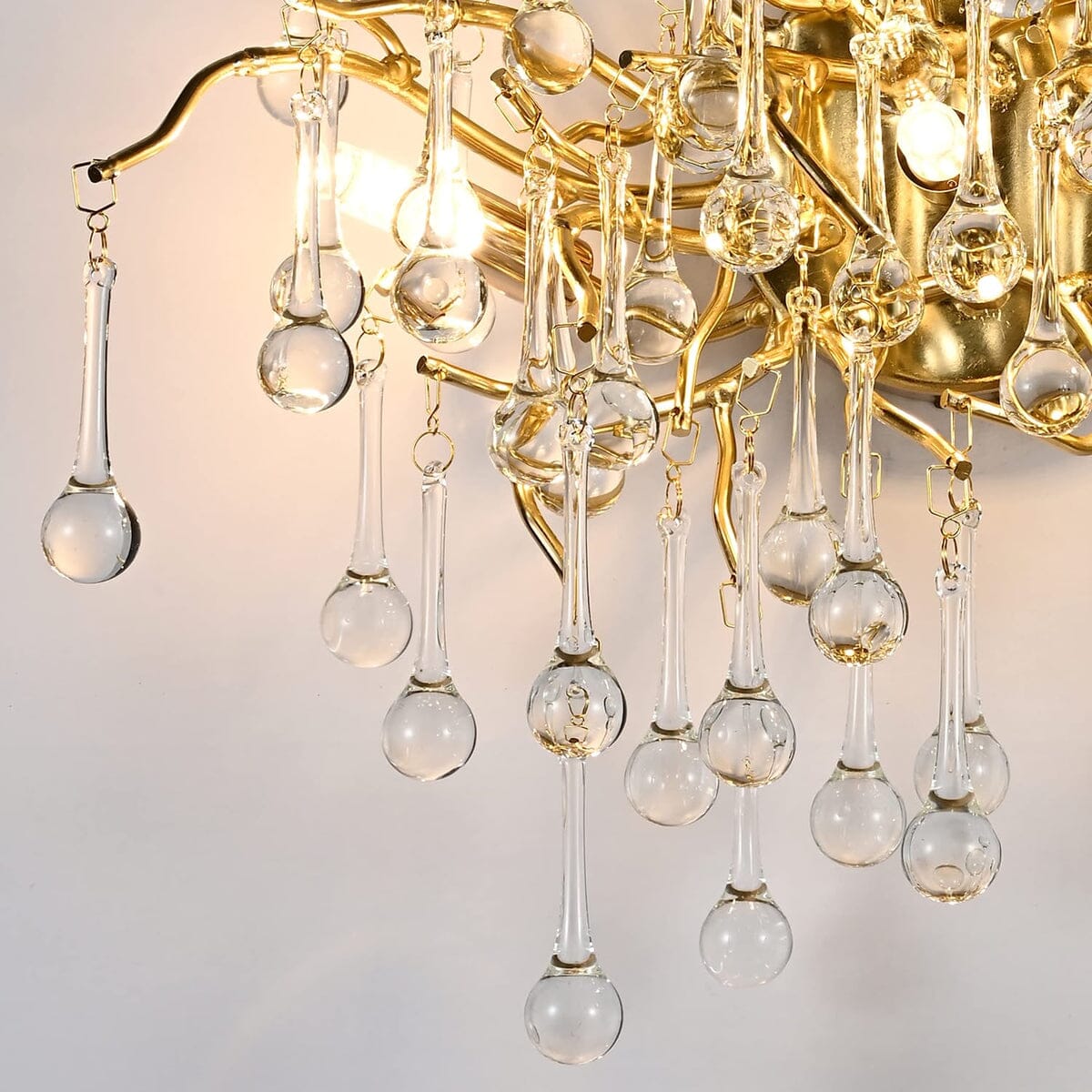 DRIBBLE (Wall) - ZENDUCE - Silver / Warm White