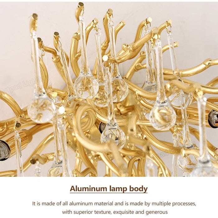 DRIBBLE (Wall) - ZENDUCE - Silver / Warm White