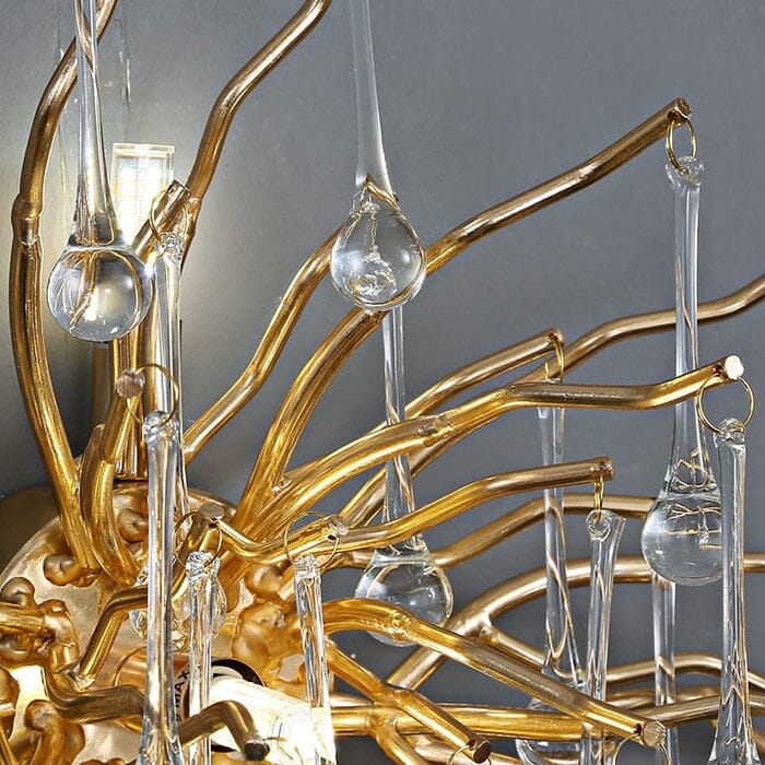 DRIBBLE (Wall) - ZENDUCE - Silver / Warm White