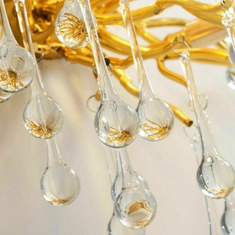 DRIBBLE (Wall) - ZENDUCE - Silver / Warm White