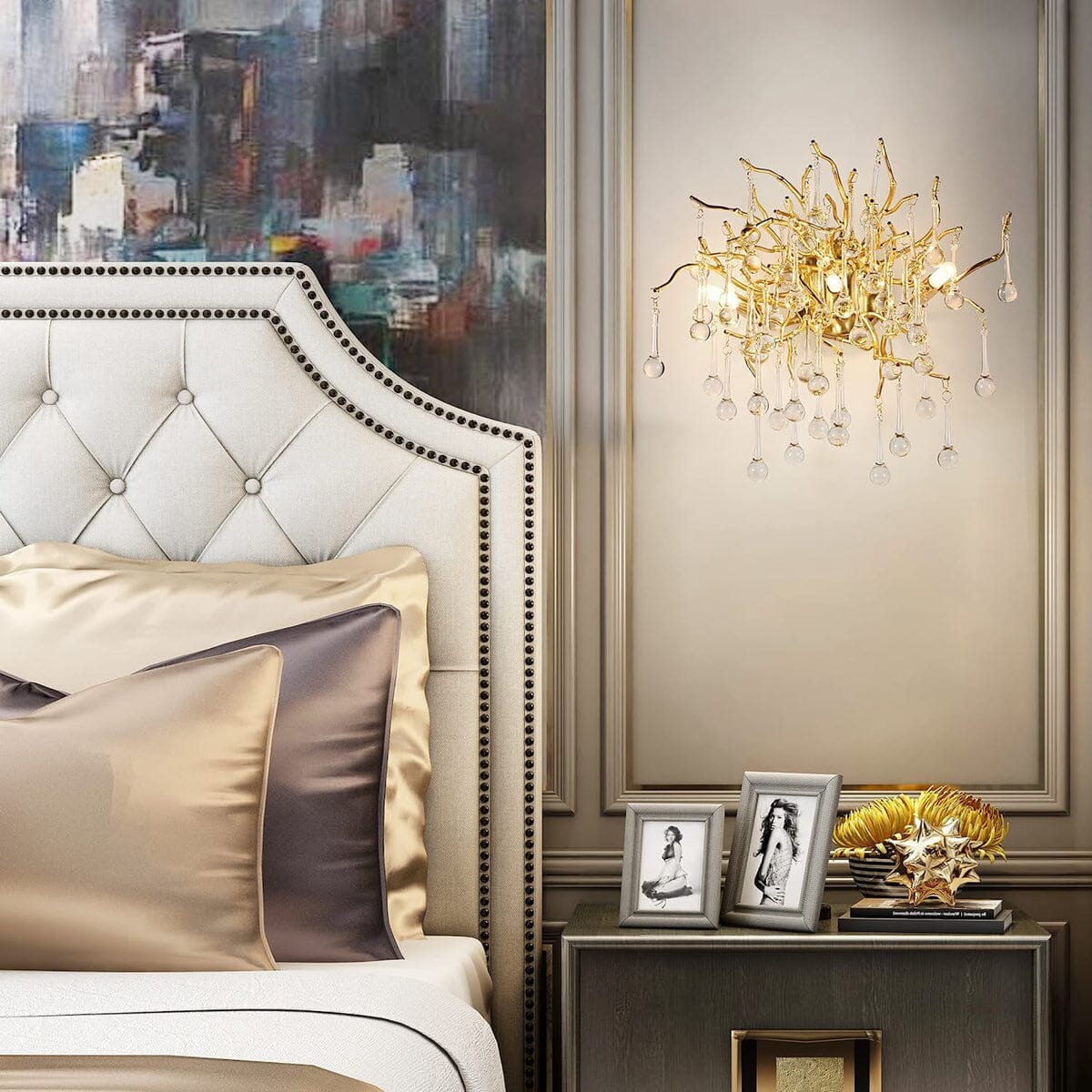 DRIBBLE (Wall) - ZENDUCE - Silver / Warm White