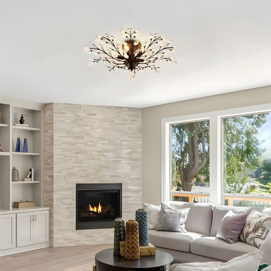 IRIS - ZENDUCE - Black / 23.62" / Warm White