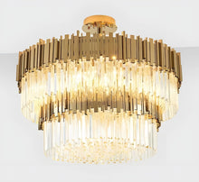 ELIA-Royal Cut Glass Chandelier-ZENDUCE