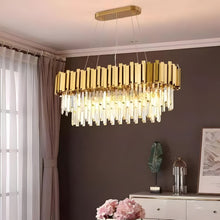 ELIA-Royal Cut Glass Chandelier-ZENDUCE