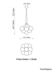 ELLISSE-Bubble chandelier-[product_subtitle]-ZENDUCE
