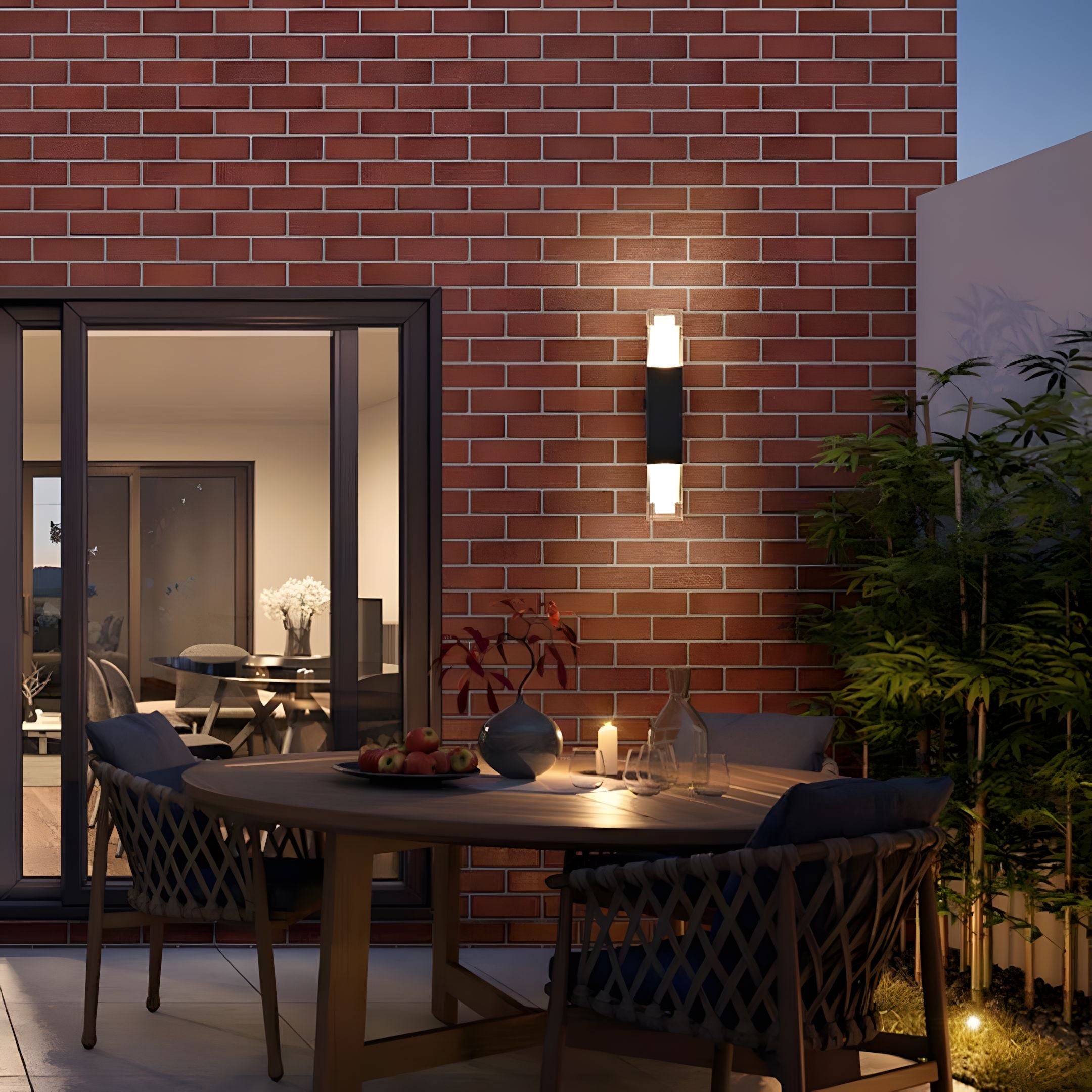 ELOURA-Sleek Aluminum Wall Fixture-ZENDUCE