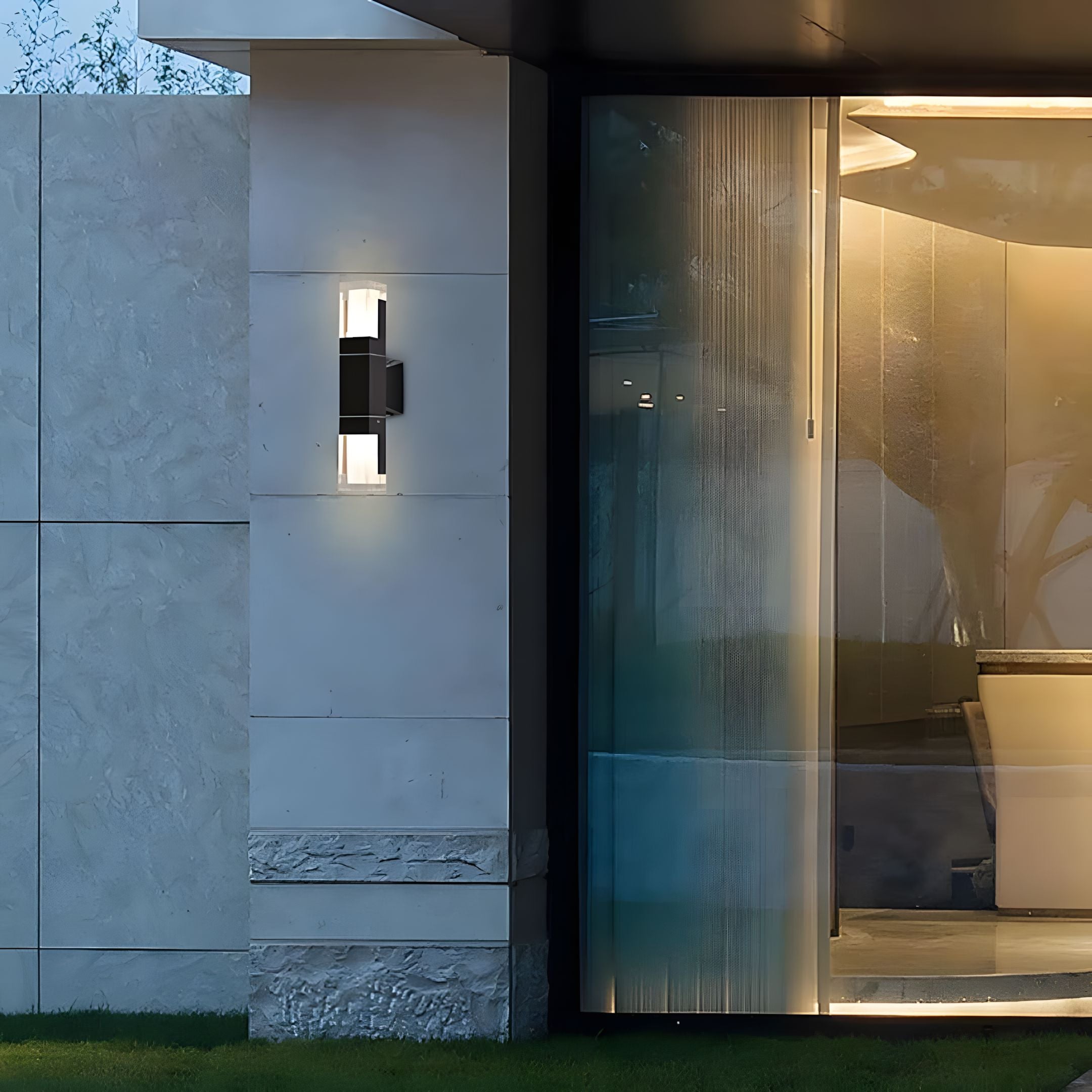 ELOURA-Sleek Aluminum Wall Fixture-ZENDUCE