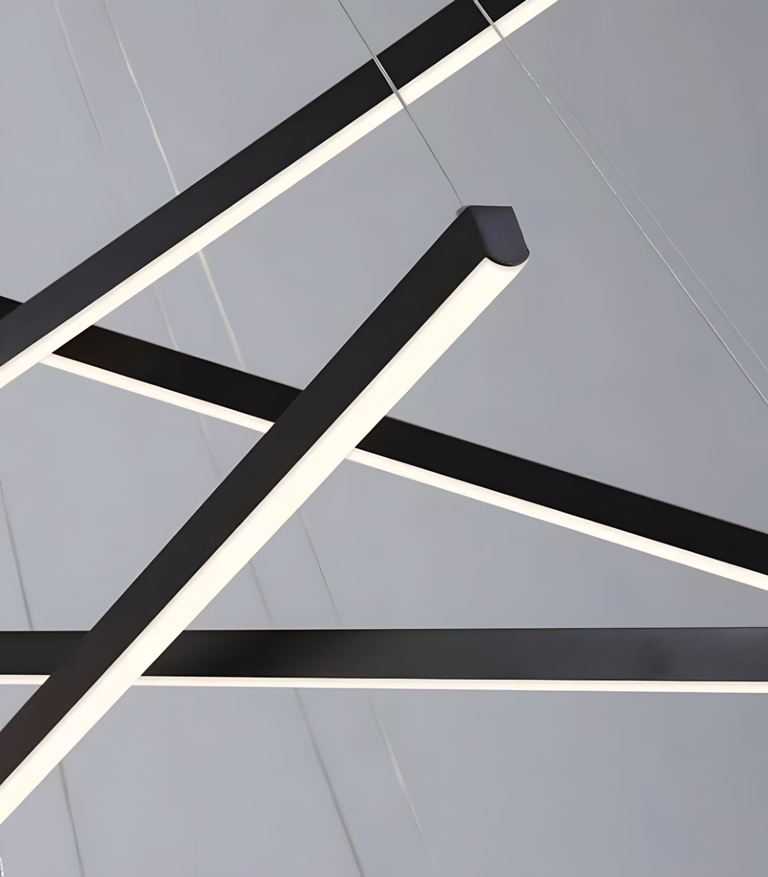 ELVA-Modern Duplex Stair Chandelier-ZENDUCE