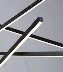 ELVA-Modern Duplex Stair Chandelier-ZENDUCE