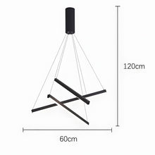 ELVA-Modern Duplex Stair Chandelier-ZENDUCE