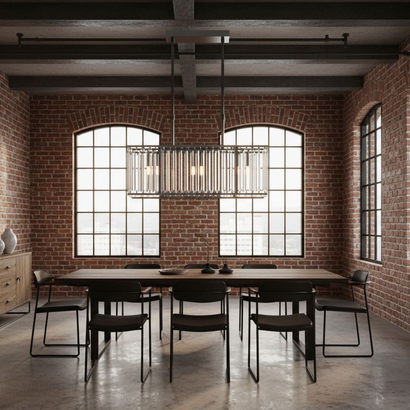 ELVARA-Modern Sculptural Glass LED Chandelier-ZENDUCE