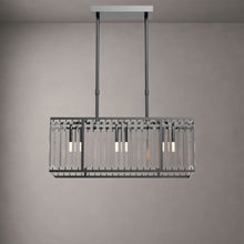 ELVARA-Modern Sculptural Glass LED Chandelier-ZENDUCE
