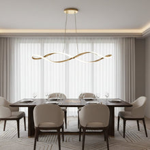 ELVION-Modern Dimmable LED Wave Pendant Light-ZENDUCE