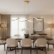 ELVION-Modern Dimmable LED Wave Pendant Light-ZENDUCE