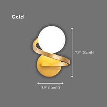 EMBER - ZENDUCE - Gold / Warm White / Single Light 3.9"D