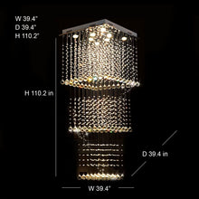 EVA - ZENDUCE - W 39.4"x D 39.4"x H 110.2" (4 levels)