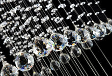 EVA-Square Crystal Raindrop Chandelier-ZENDUCE