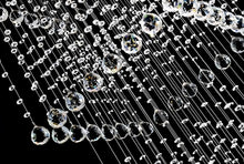 EVA-Square Crystal Raindrop Chandelier-ZENDUCE