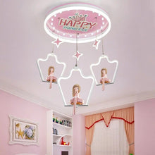 Elsa Girls Room Lighting - Kids Nursery Lighting - ZENDUCE - Blue - Style A / Warm White