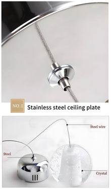 FELICITY (OPEN BOX)-Spiral Multi-Light Crystal Bubble Chandelier-ZENDUCE