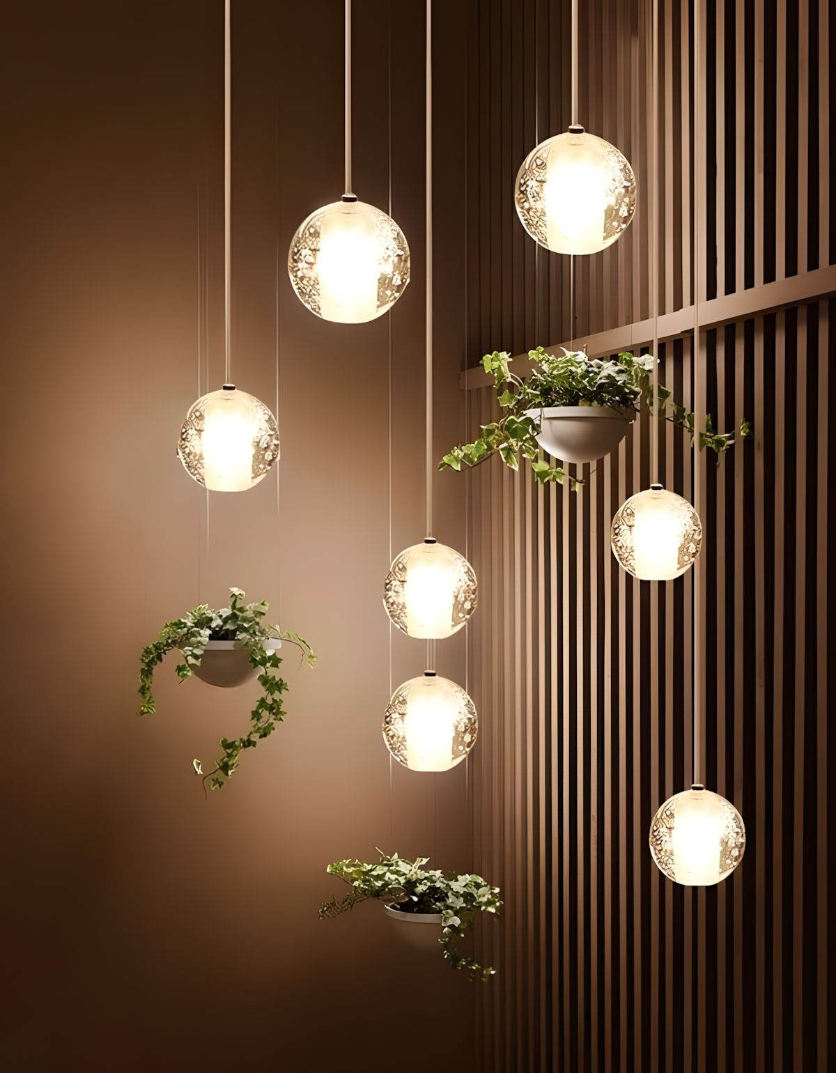 FELICITY (OPEN BOX)-Spiral Multi-Light Crystal Bubble Chandelier-ZENDUCE
