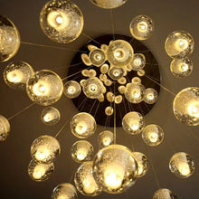 FELICITY - ZENDUCE - 5 Spheres | Round Canopy / Warm White 3000k / Clear