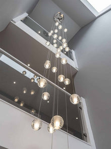 FELICITY - ZENDUCE - 5 Spheres | Round Canopy / Warm White 3000k / Clear