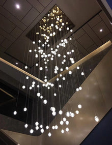 FELICITY - ZENDUCE - 5 Spheres | Round Canopy / Warm White 3000k / Clear
