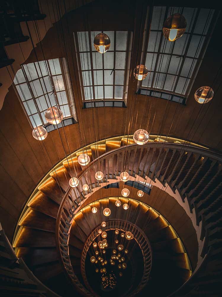 FELICITY - ZENDUCE - 5 Spheres | Round Canopy / Warm White 3000k / Clear