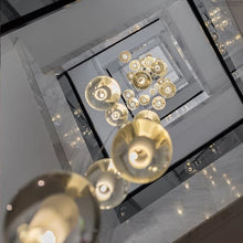 FELICITY - ZENDUCE - 5 Spheres | Round Canopy / Warm White 3000k / Clear