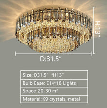 FEST - ZENDUCE - 2 Layers D31.5*H13"/ 18 Lights