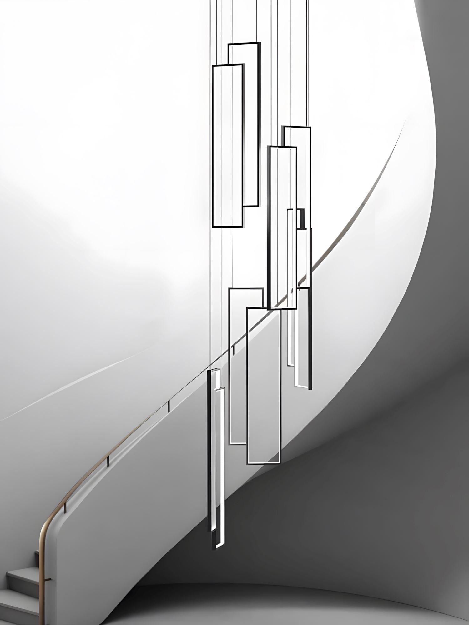 FRAMES - ZENDUCE - 3 Heads Round Canopy [13"D × 39 - 78.7"H] / Gold / Warm White (3000K)