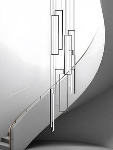 FRAMES - ZENDUCE - 3 Heads Round Canopy [13"D × 39 - 78.7"H] / Gold / Warm White (3000K)