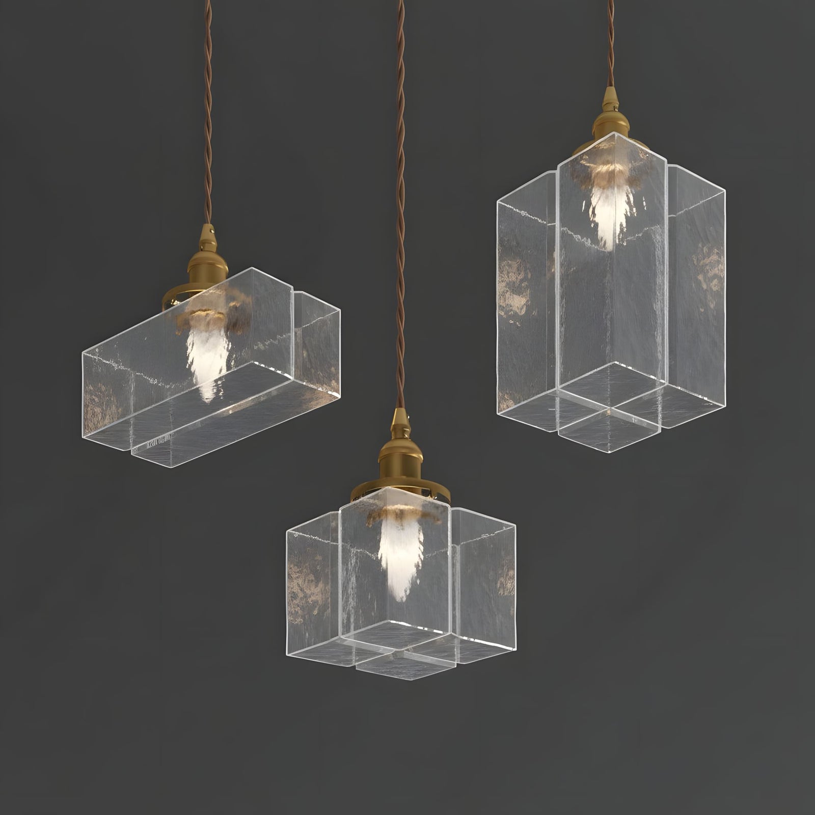 FROSTELLE-Prisms inspired Pendant Light-ZENDUCE
