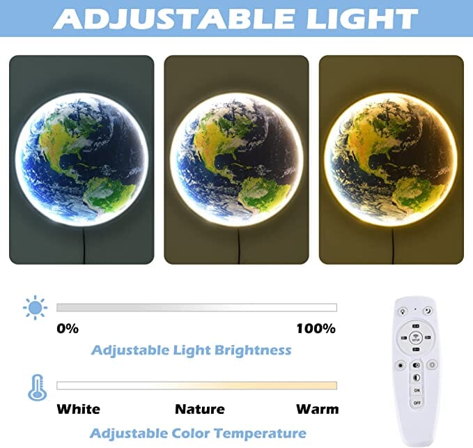 GAIA - ZENDUCE - Cool White / 9'' / 24cm