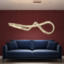 GAIVELLE-Crystal Curved Concept Chandelier-ZENDUCE