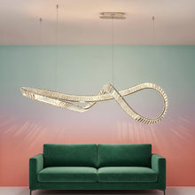 GAIVELLE-Crystal Curved Concept Chandelier-ZENDUCE