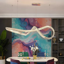 GAIVELLE-Crystal Curved Concept Chandelier-ZENDUCE