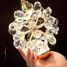 GALA-Crystal Pendant Staircase Foyer Chandelier-ZENDUCE