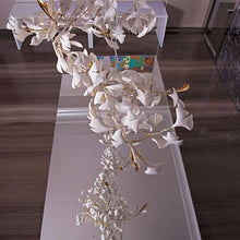 GINGKO GRAND - ZENDUCE - 59"H / Gold / Warm White (3000K)