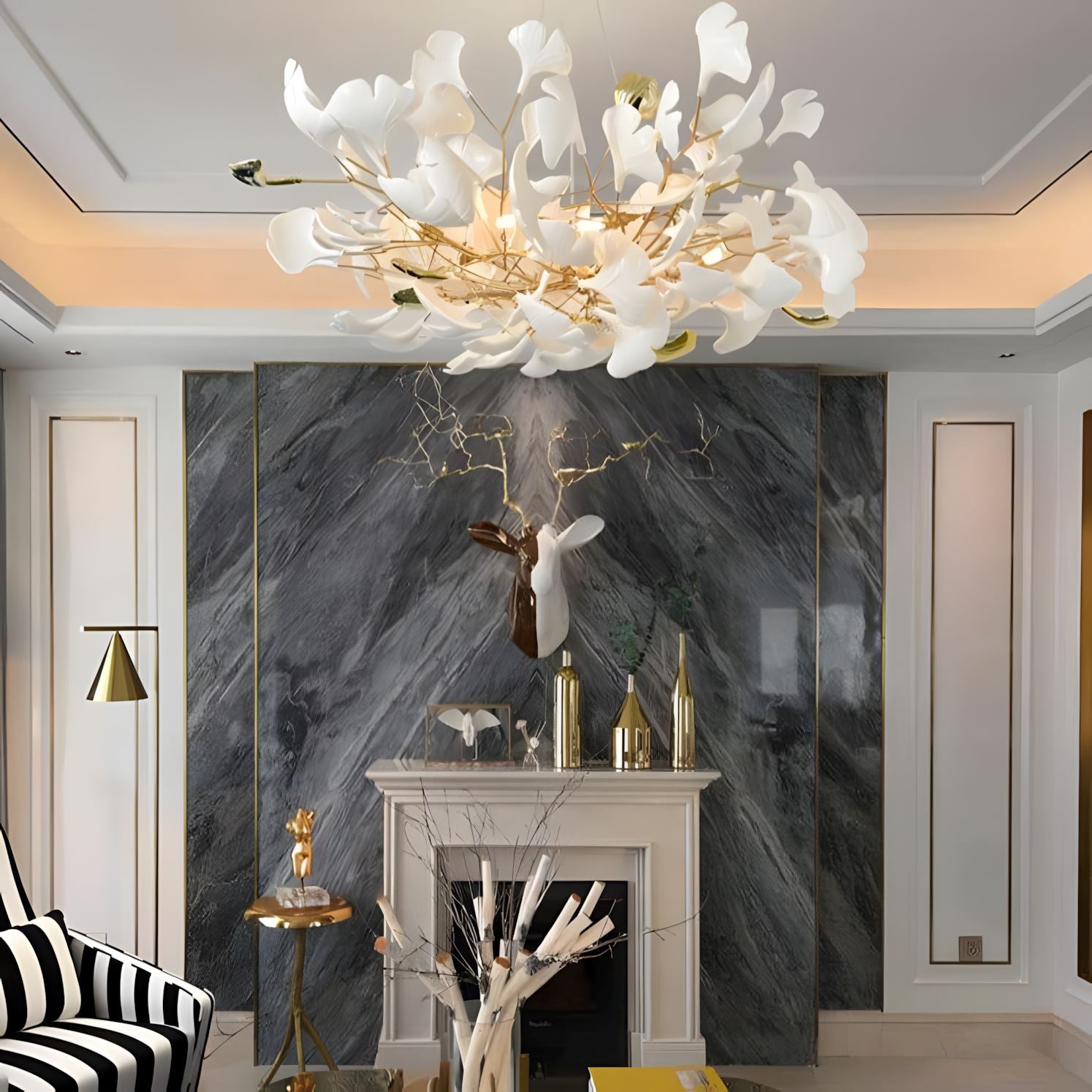 GINGKO - ZENDUCE - 23.6in/ 60cm / Round / Warm White (3000K)