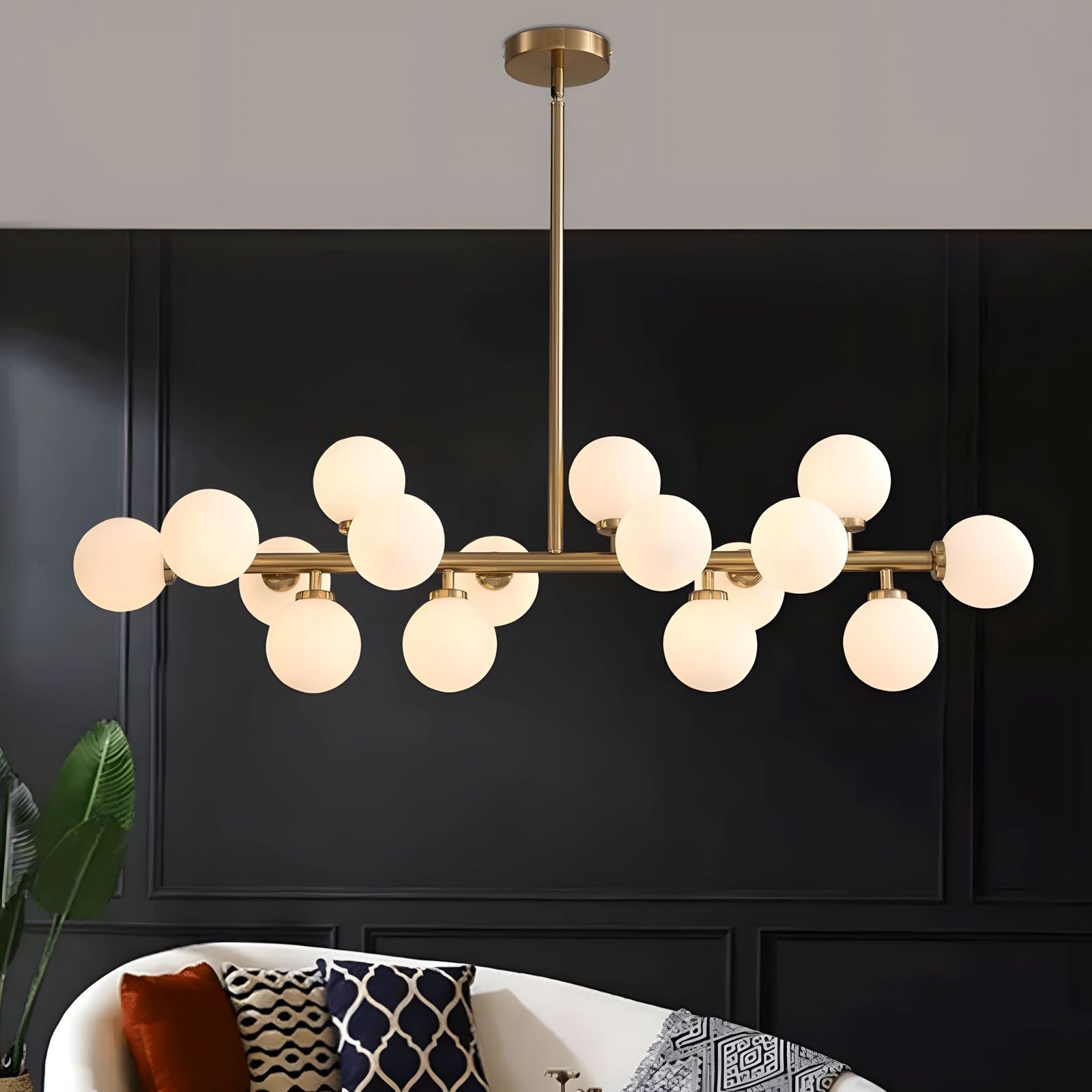 GLASS GLOBES - ZENDUCE - Gold / Warm Light