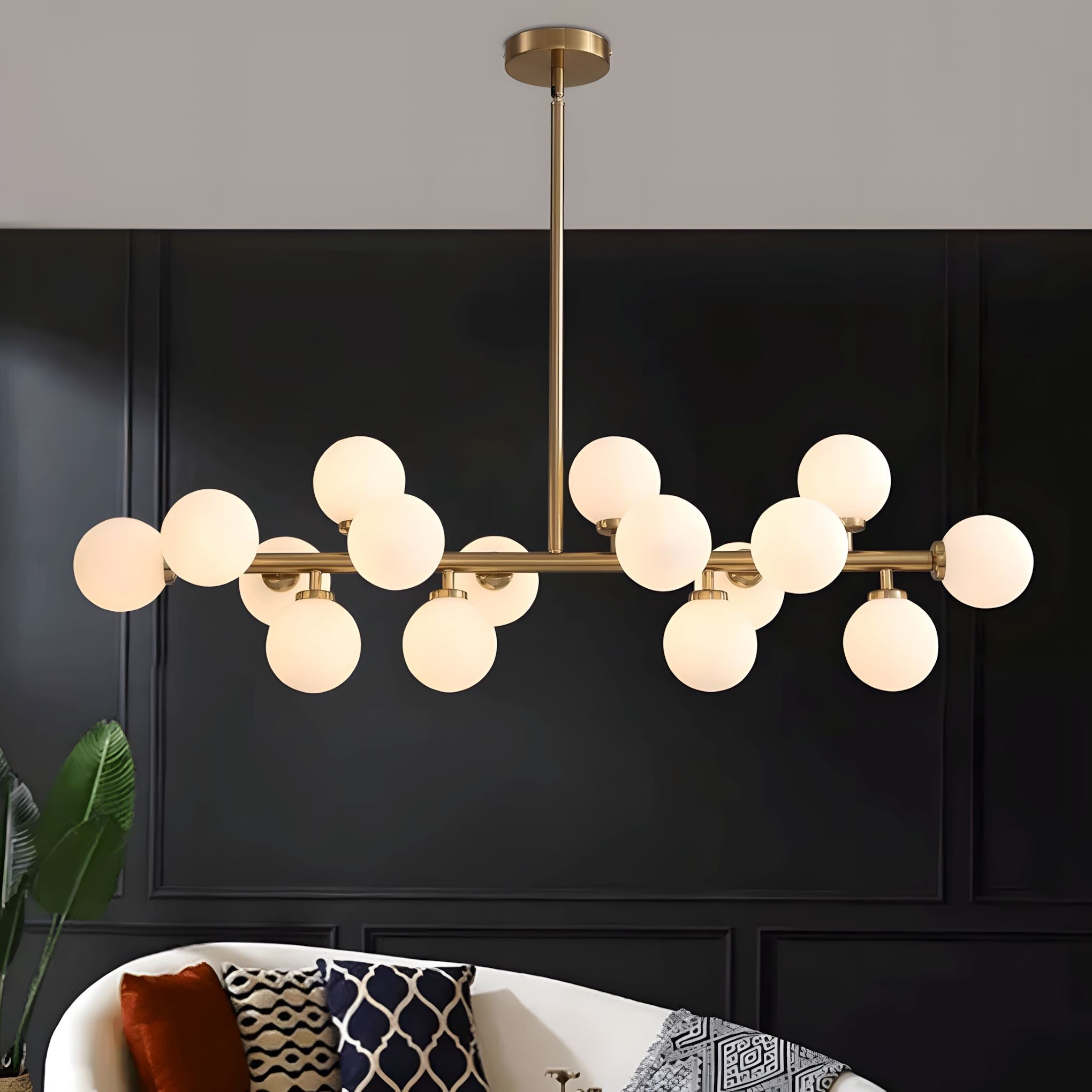 GLASS GLOBES - ZENDUCE - Gold / Warm Light