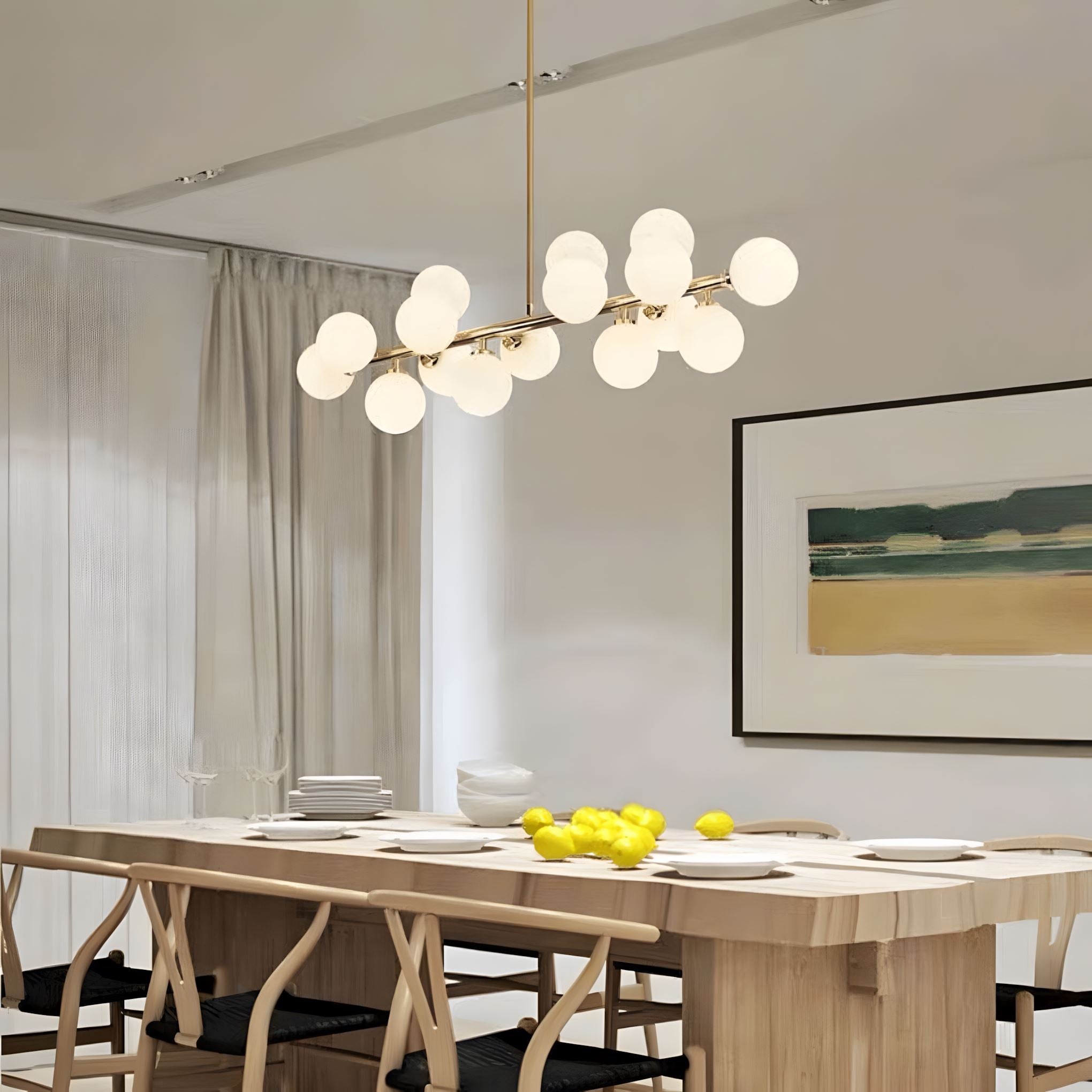 GLASS GLOBES - ZENDUCE - Gold / Warm Light